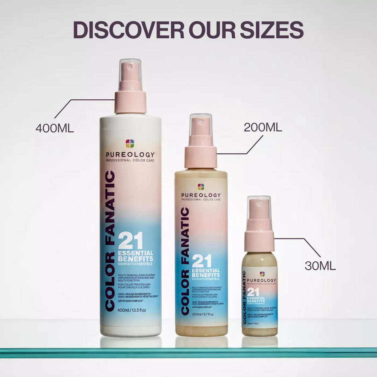 Color Fanatic Multi-Tasking Leave-In Spray: 21-Benefit Heat Protectant and Detangler