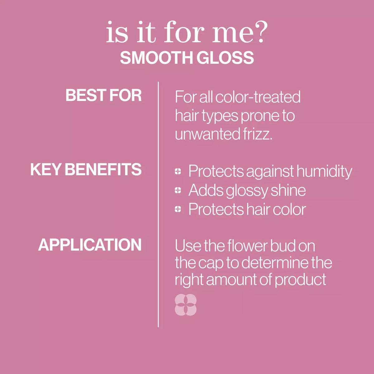 Smooth Gloss Treatment Mask For Frizzy Hair