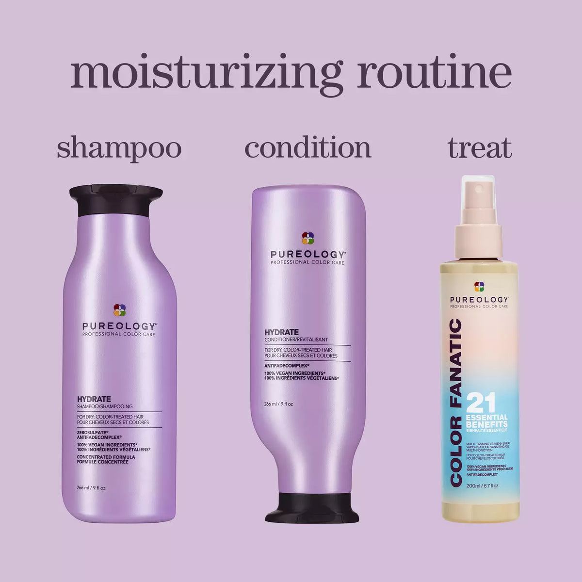 Hydrate Shampoo & Conditioner: Sulfate-Free Set for Deep Hydration