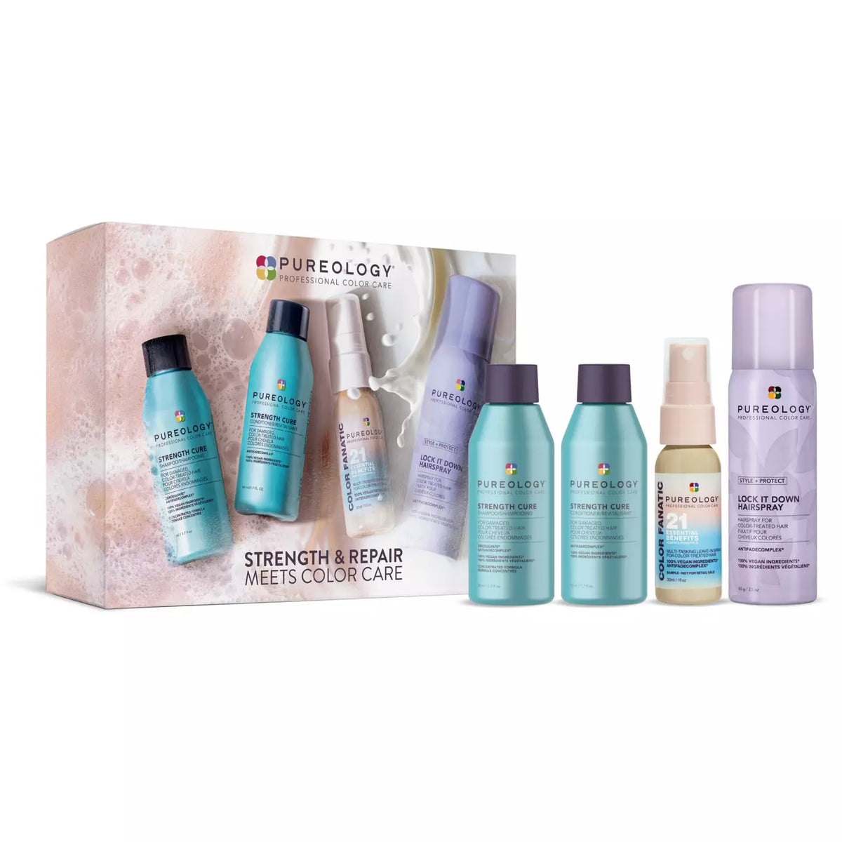 Strength Cure Discovery Kit for Damaged Hair