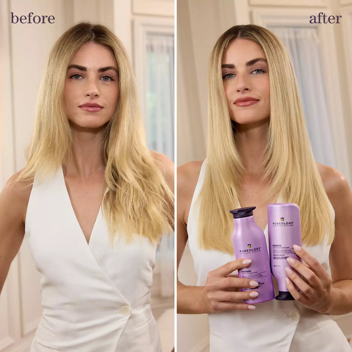 Hydrate Shampoo & Conditioner: Sulfate-Free Set for Deep Hydration