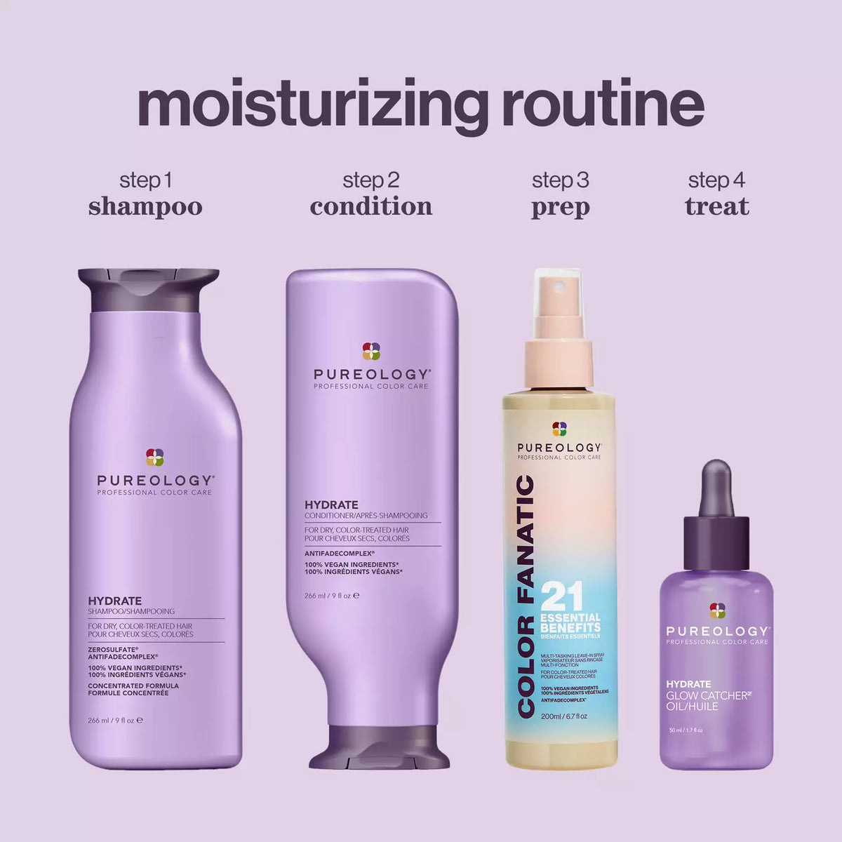 Hydrate Glow Catcher: Hydrating Hair Oil for Frizz Control & Shine