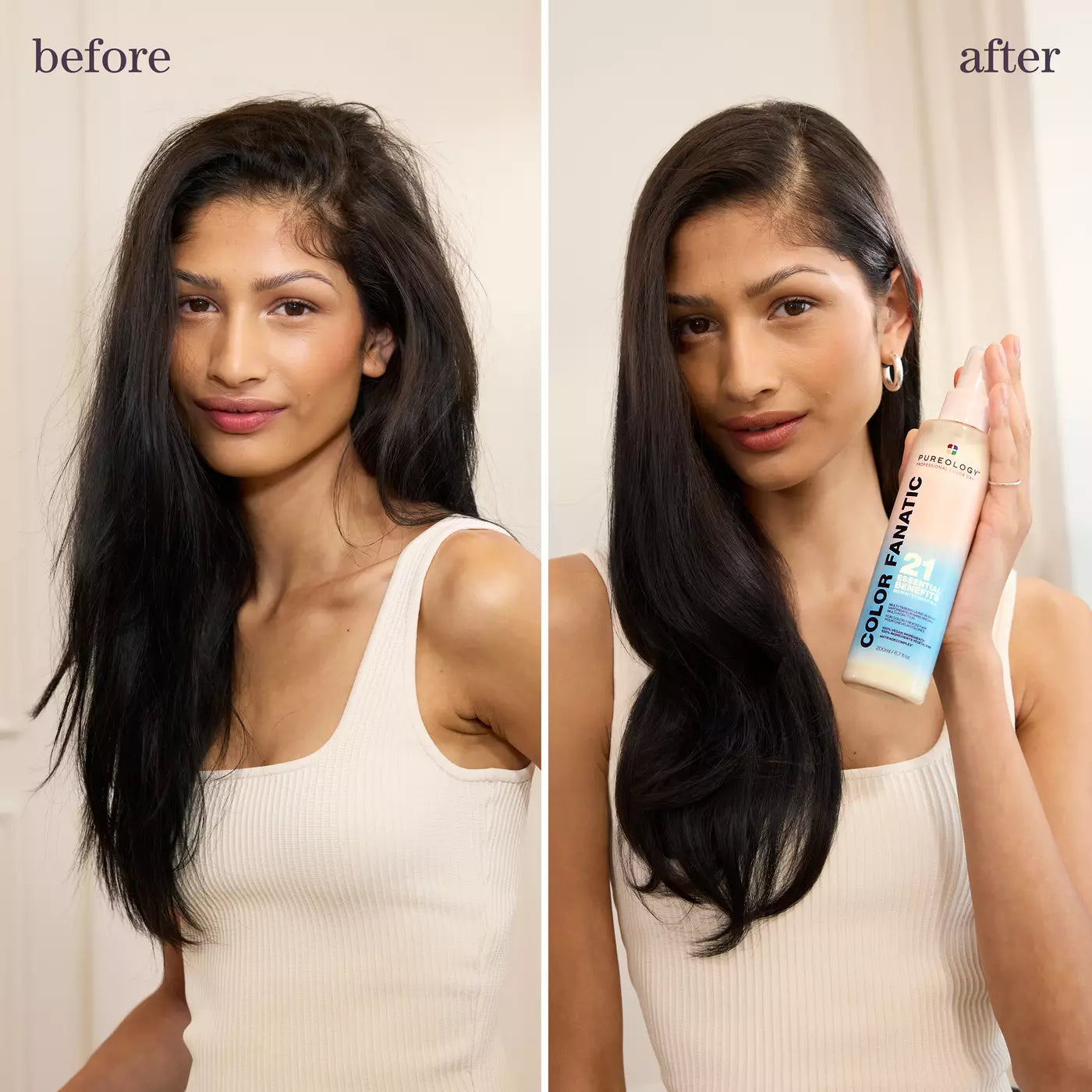 Color Fanatic Multi-Tasking Leave-In Spray: 21-Benefit Heat Protectant and Detangler