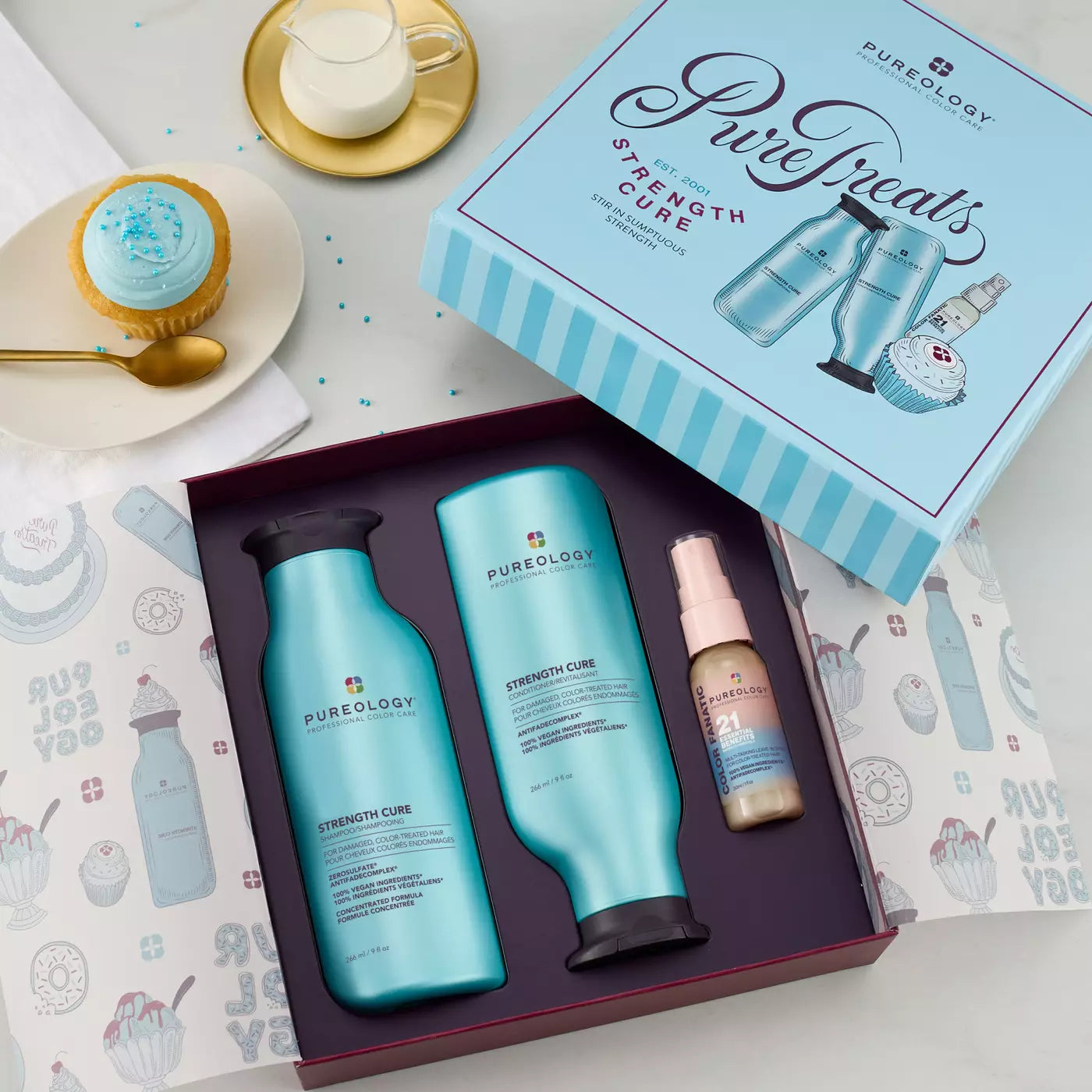 Strength Cure Gift Set for Damaged Hair