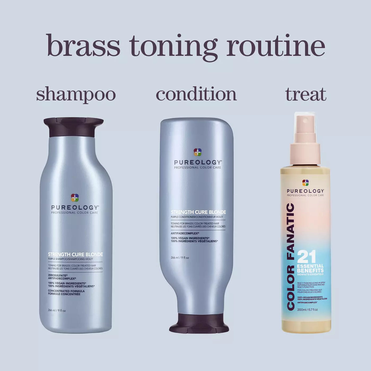 Strength Cure Blonde Shampoo and Conditioner Duo