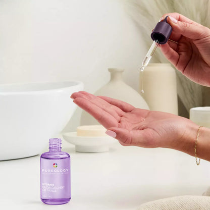 Hydrate Glow Catcher: Hydrating Hair Oil for Frizz Control & Shine
