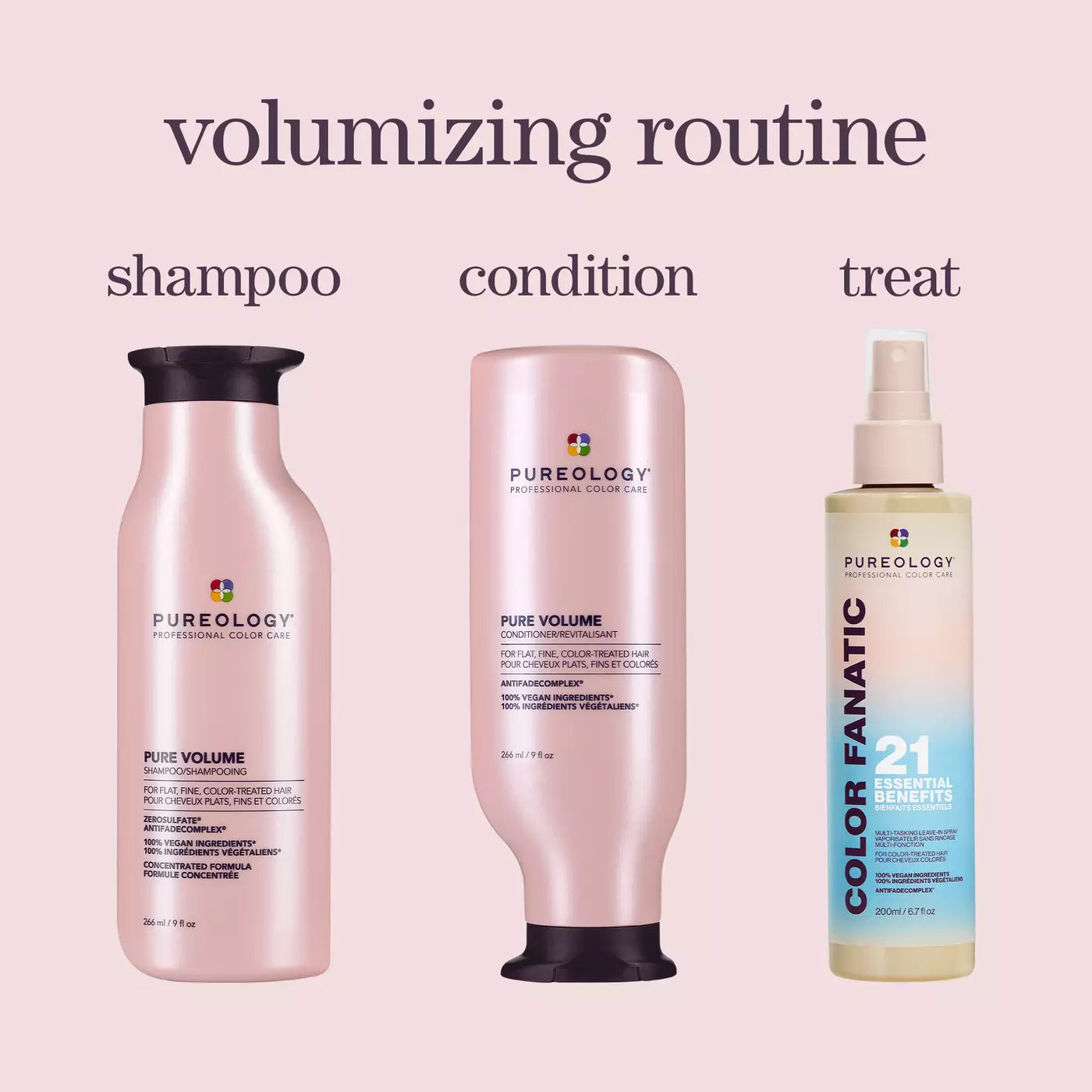 Pure Volume Shampoo and Conditioner Duo