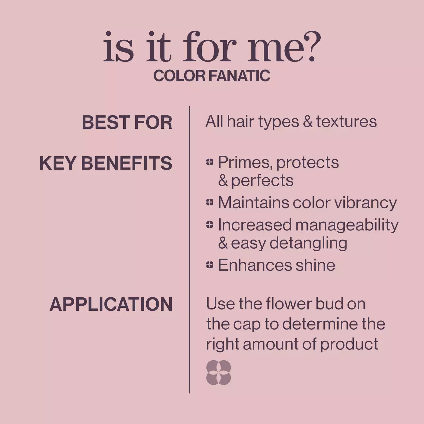 Color Fanatic Multi-Tasking Leave-In Spray: 21-Benefit Heat Protectant and Detangler