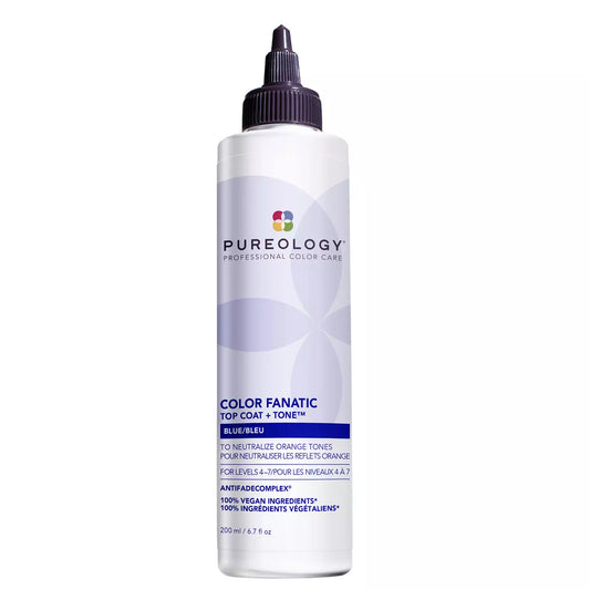 Color Fanatic Top Coat + Tone Blue