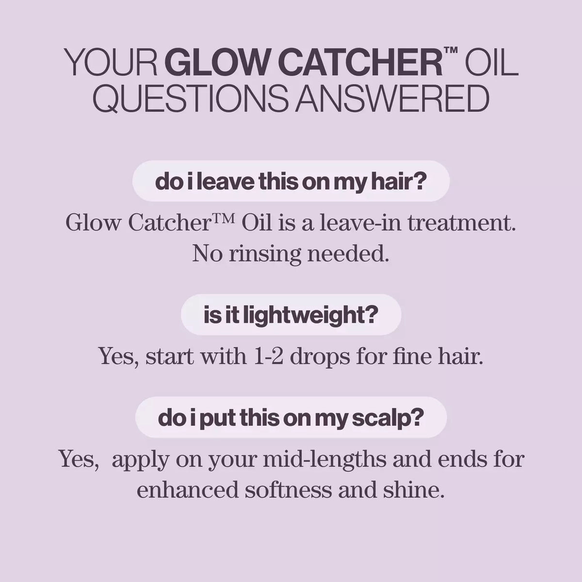 Hydrate Glow Catcher: Hydrating Hair Oil for Frizz Control & Shine