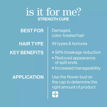 Strength Cure Conditioner: Repairing Conditioner for Damaged Hair