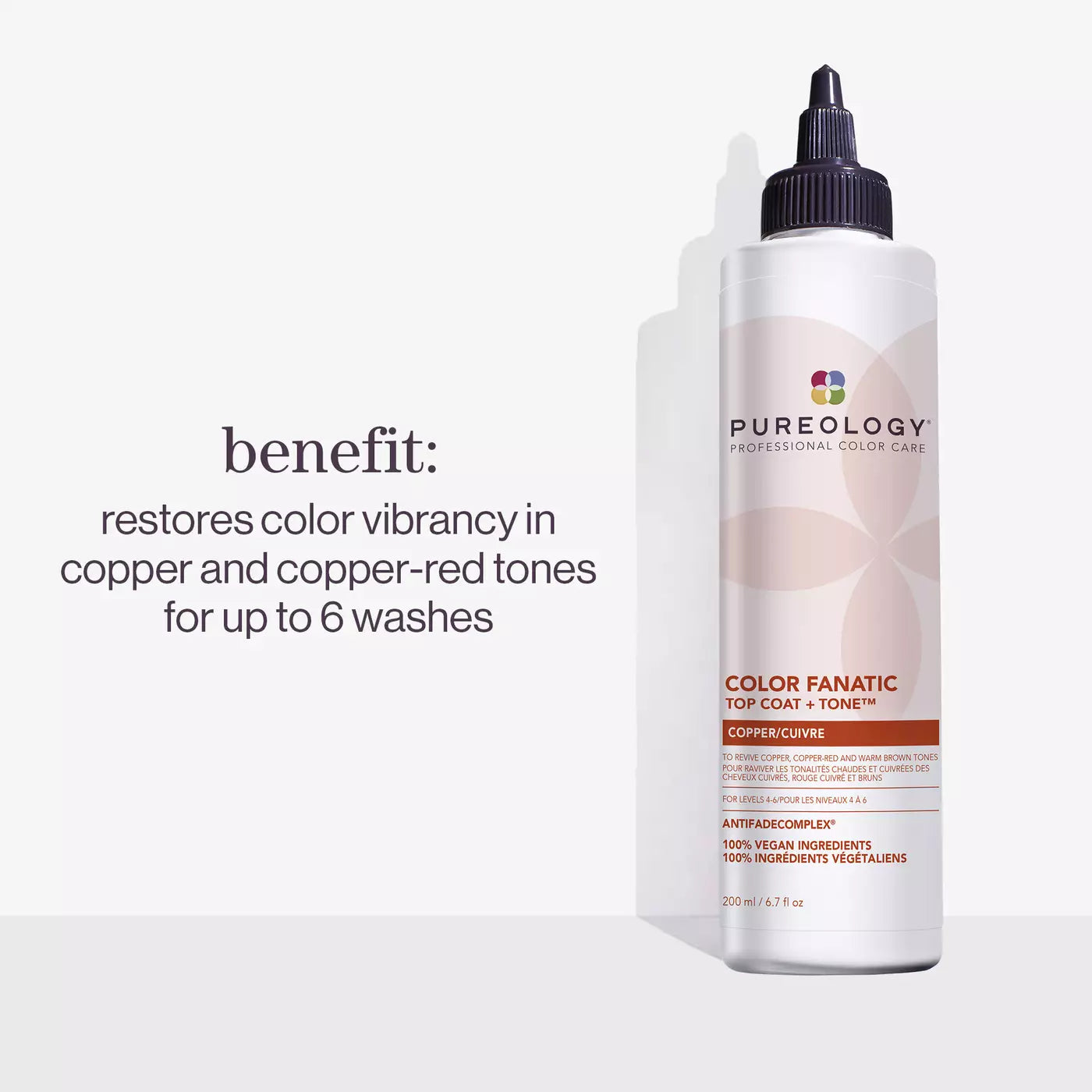 Color Fanatic Top Coat + Tone Copper