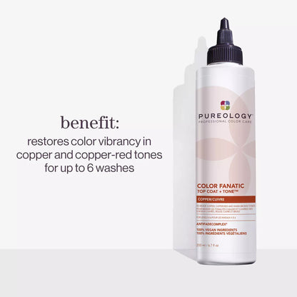 Color Fanatic Top Coat + Tone Copper